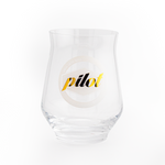 Pilot Gold Logo 330ml Glass