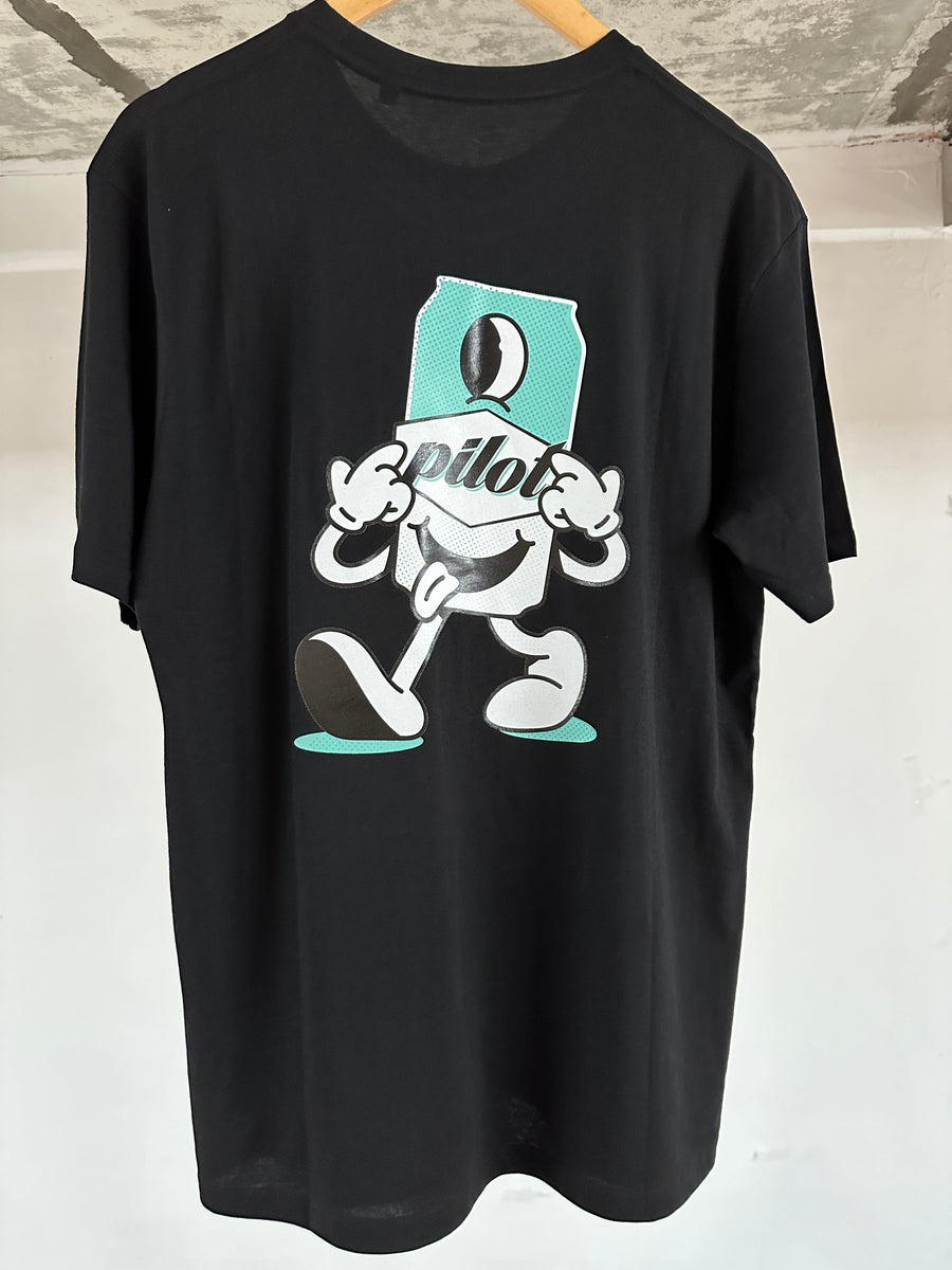 Canny Man Black T-Shirt – Pilot Beer