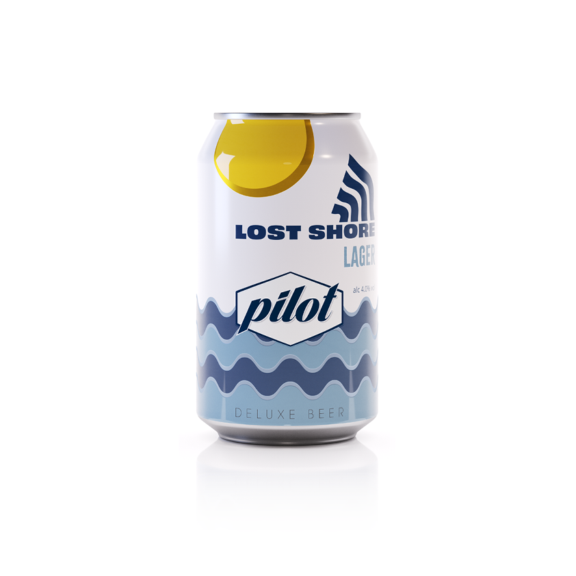 Lost Shore Lager 12 Pack